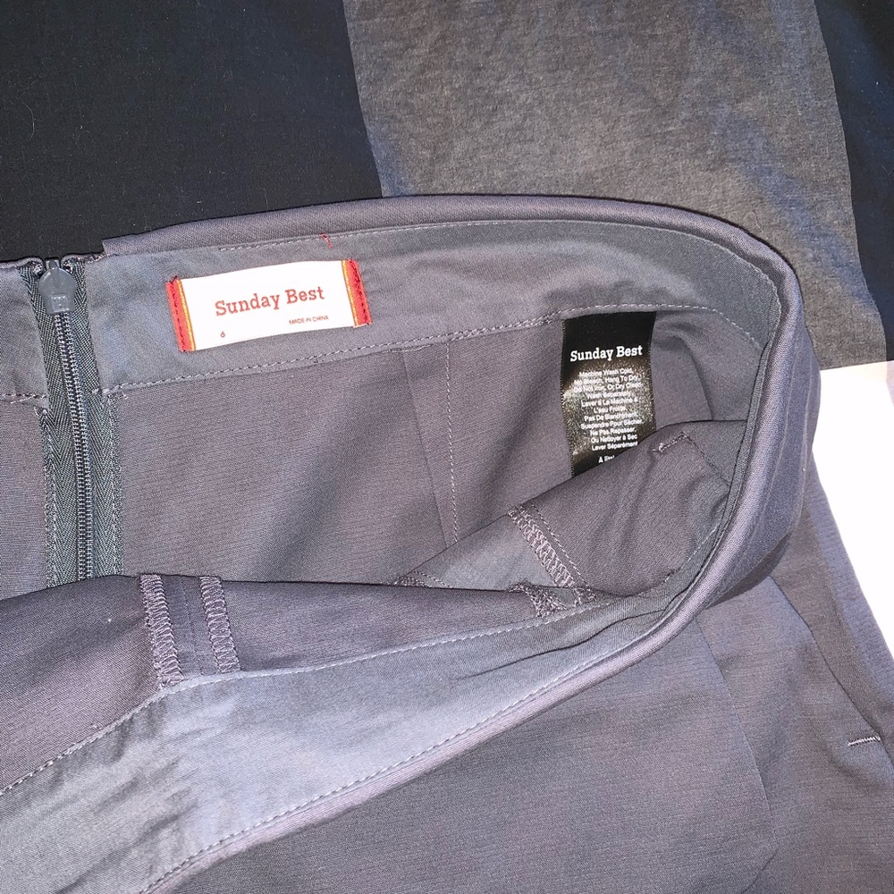 Aritzia Berklee Skort in GREY - Picture 3 of 4